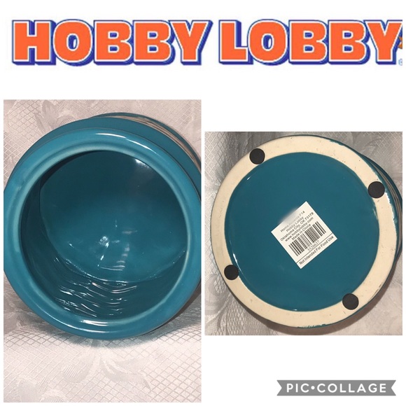 HOBBY LOBBY HOME ACCENT COOKIE JAR - Picture 5 of 5
